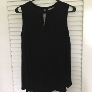 Black Sleeveless Blouse, Stitch Fix, Size small